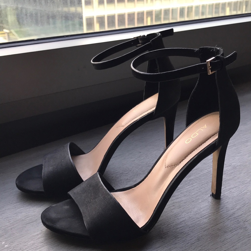Aldo Black high Heels